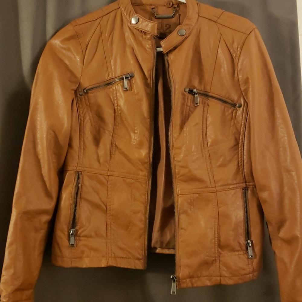 Leather jacket